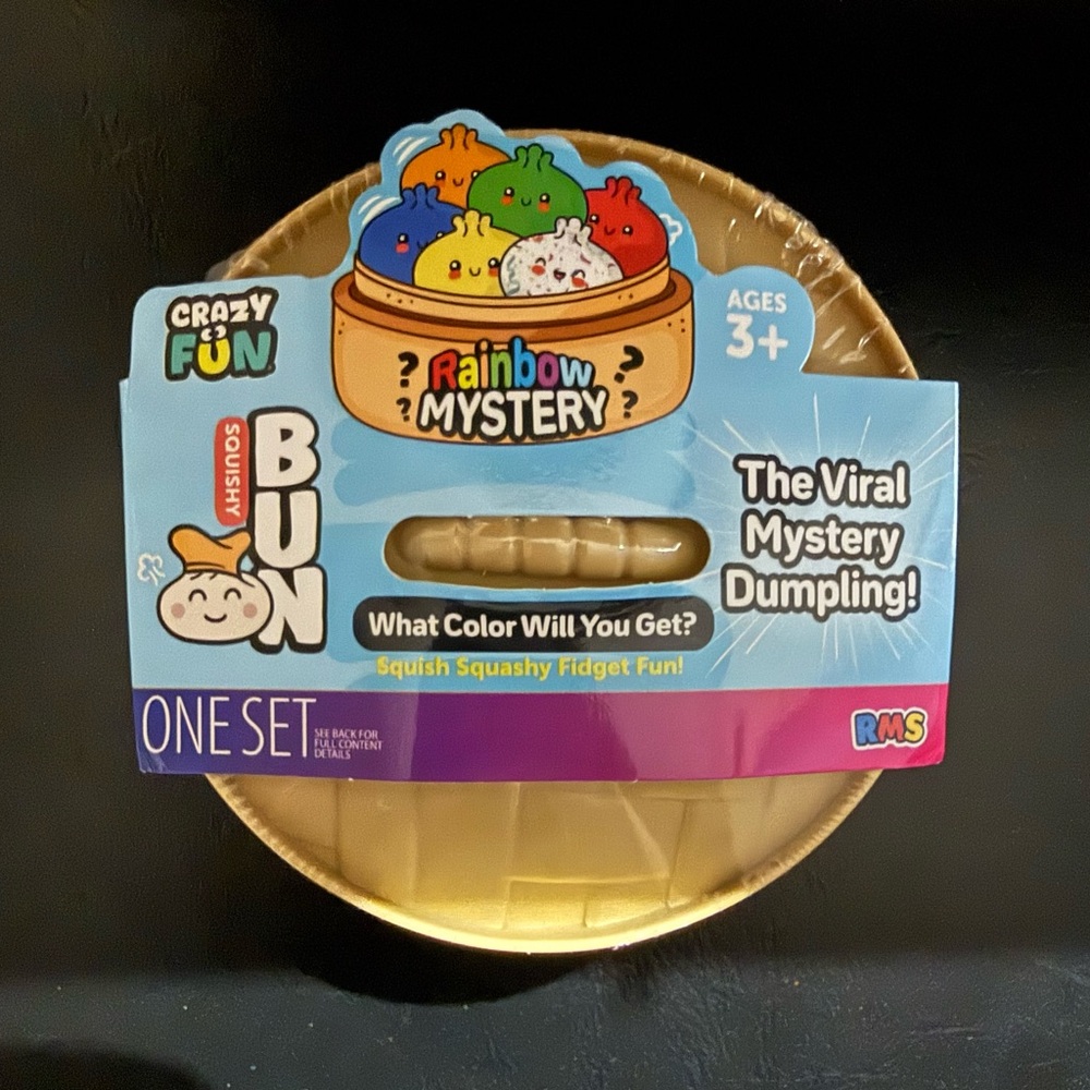 Crazy Fun Rainbow Mystery Squishy Bun